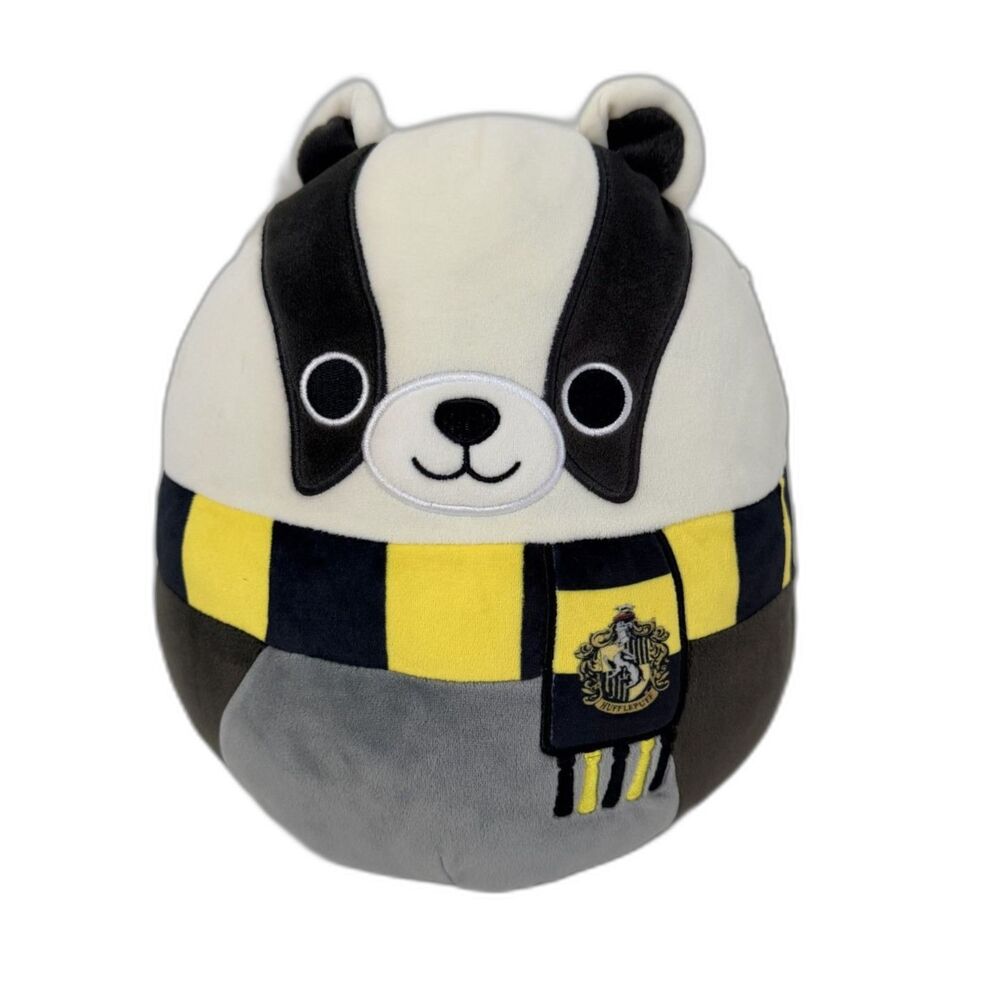 Squishmallows Harry Potter Hufflepuff Badger 12" Plush Wizarding World
